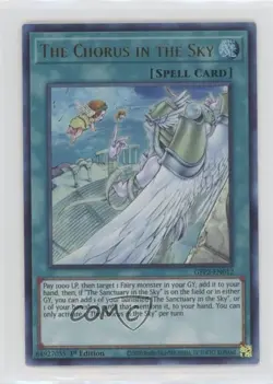The Chorus in Sky Ultra Rare 1st Ed. YuGiOh Ghosts From Past: 2nd Hauntg - Image 1