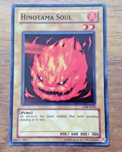 Hinotama Soul - LOB-E020 - YuGiOh. Free UK Postage - Image 1