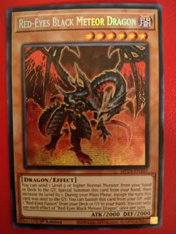 Yugioh Red-Eyes Black Meteor Dragon MP24-EN107 - Image 1