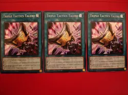 Yugioh Triple Tactics Talent RA01-EN063 Playset (Secret Rare) - Image 1