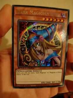 Yugioh Dark Magician Girl (Secret Rare) SBC1-ENA05 - Image 3