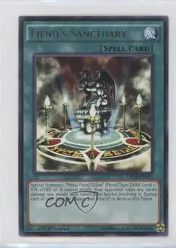 Fiend's Sanctuary 1st Ed. YuGiOh Duelist Pack: Rivals of the Pharoah #DPRP-EN015 - Image 1
