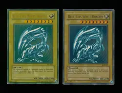 YUGIOH Starter Deck Kaiba BLUE-EYES WHITE DRAGON SDK-001 Strong FADE FADED HP - Image 1