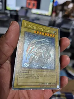 YUGIOH Starter Deck Kaiba BLUE-EYES WHITE DRAGON SDK-001 Strong FADE FADED HP - Image 4