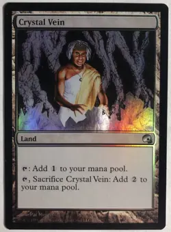 mtg magic crystal vein FOIL ENGLISH graveborn premium veine de cristal 3 availab - Image 1