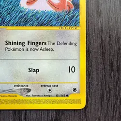 Clefairy 101/165 Expedition Base Set Regular LP Pokemon Card TCG WOTC E-Series - Image 5