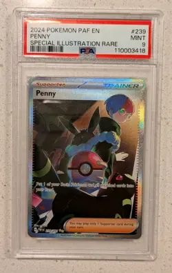 Penny 2024 Paldean Fates Special Illustration Rare #239 Pokemon Card - PSA 9 - Image 1