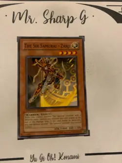 THE SIX SAMURAI - ZANJI - LIMITED EDIITON GLD2-EN021 ENGLISH YU-Gi-Oh! CARD GAME - Image 3