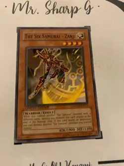 THE SIX SAMURAI - ZANJI - LIMITED EDIITON GLD2-EN021 ENGLISH YU-Gi-Oh! CARD GAME - Image 4