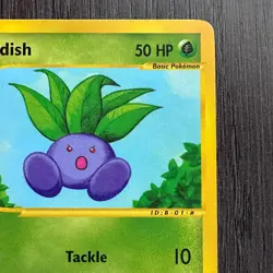 Oddish 122/165 Expedition Base Set Regular LP Pokemon Card TCG Vintage E-Series - Image 3
