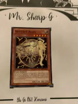 ARTIFACT AEGIS - 1st EDITION PRIO-EN014 ENGLSIH Yu-Gi-Oh! CARD COMMON KONAMI TCG - Image 2