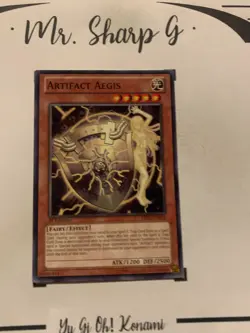 ARTIFACT AEGIS - 1st EDITION PRIO-EN014 ENGLSIH Yu-Gi-Oh! CARD COMMON KONAMI TCG - Image 3