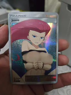 trainer full art Pop Out Sexy Card Holo Anime poke CUSTOM ART j8769 - Image 1