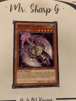 ARTIFACT LABRYS - 1st EDITION PRIO-EN016 ENGLISH Yu-Gi-Oh! CARD COMMO KONAMI - Image 3