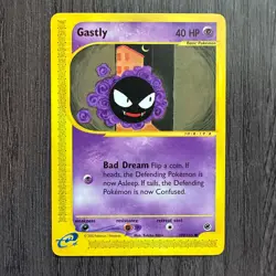 Gastly 109/165 Expedition Base Set Regular LP Pokemon Card TCG Vintage E-Series - Image 1