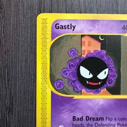 Gastly 109/165 Expedition Base Set Regular LP Pokemon Card TCG Vintage E-Series - Image 2
