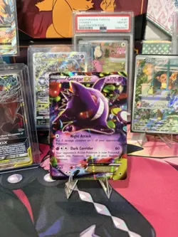Gengar EX Pokemon Card Holo Rare 170 HP Phantom Forces 2014 - Image 1