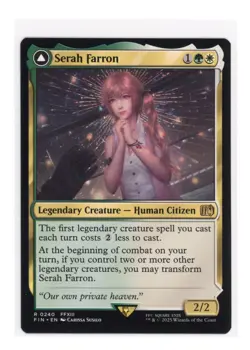 Serah Farron / Crystallized Serah R 0240 Regular - Final Fantasy MTG Card - NM - Image 1
