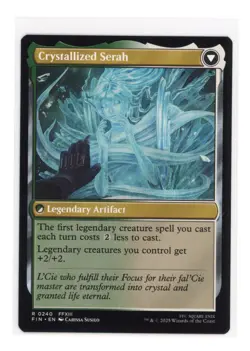 Serah Farron / Crystallized Serah R 0240 Regular - Final Fantasy MTG Card - NM - Image 2