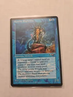 Benthic Explorers (Art A) - Alliances - LP - MTG Magic - Common - Creature - Image 1