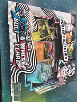 Pokemon TCG: Black Bolt & White Flare Unova Poster Collection *Ships Today* x3 - Image 2