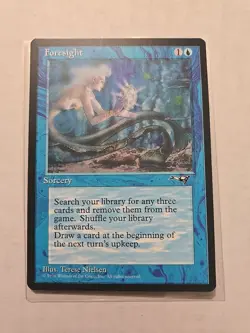 Foresight (Art B) - Alliances - LP - MTG Magic - Common - Sorcery - Image 1