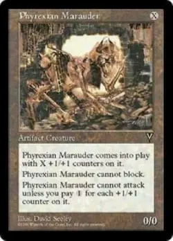 mtg magic maraudeur Phyrexian Marauder visions ENGLISH vision 3 available - Image 1