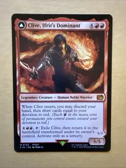 Clive, Ifrit's Dominant - Final Fantasy - Regular Art - MINT - MTG M 0133 - Image 1