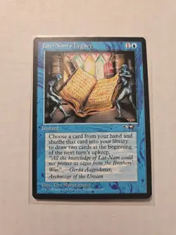 Lat-Nam's Legacy (Art B) - Alliances - LP - MTG Magic - Common - Instant - Image 1