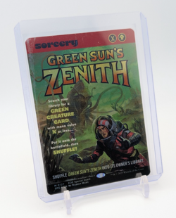 MTG - Green Sun's Zenith - FOIL Showcase Mythic #127 - Special Guests EOE NM - Image 1