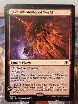 Kavaron, Memorial World Edge of Eternities Regular MTG Magic NM - Image 1