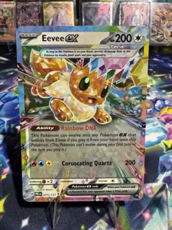 3 Pokemon TCG EX Cards From The Set Prismatic Evolutions NM - Image 2