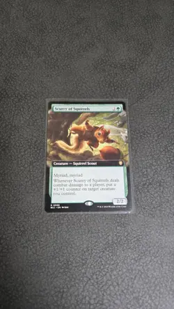 [MTG] Scurry of Squirrels - (Extended Art) - Commander: Bloomburrow - NM - #66 - Image 1