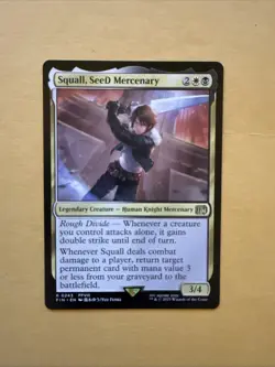 Squall, SeeD Mercenary - Final Fantasy - Magic MTG NM - Image 1