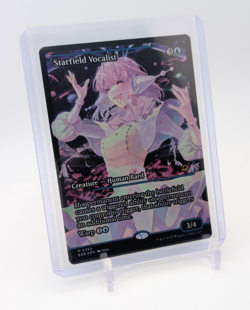 MTG - Starfield Vocalist - FOIL Showcase Rare #359 English Edge of Eternities NM - Image 1