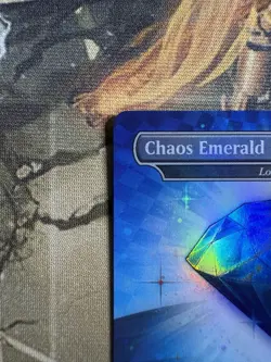 Chaos Emerald (Lotus Petal) Blue 7033 - MTG Sonic The Hedgehog Secret Lair - Image 2