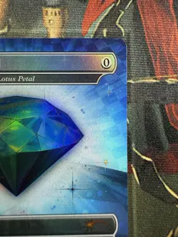 Chaos Emerald (Lotus Petal) Blue 7033 - MTG Sonic The Hedgehog Secret Lair - Image 3