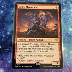 Valley Flamecaller (REGULAR) x1 - MTG Bloomburrow BLB #158 - Image 1