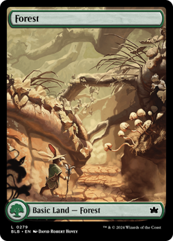 Forest (FOIL) x1 - MTG Bloomburrow BLB #279 - Image 1