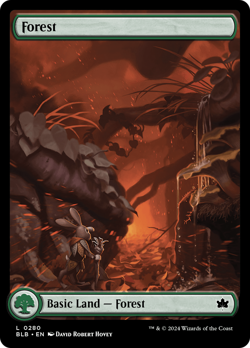 Forest (REGULAR) x1 - MTG Bloomburrow BLB #280 - Image 1