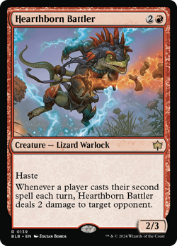 Hearthborn Battler (REGULAR) x1 - MTG Bloomburrow BLB #139 - Image 1