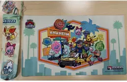 Pokemon World Championships 2025 Anaheim Pikachu Beach Skater Playmat Exclusive - Image 1