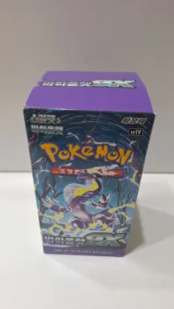 Pokemon Card Scarlet & Violet Booster Box sv1V Violet ex Korean-Free - Image 1