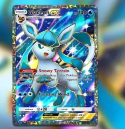 GLACEON EX HOLO FULL ART POKEMON TCG POCKET READ DESCRIPTION - Image 1