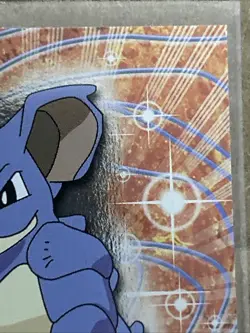 2000 Topps Chrome Pokemon Nidoqueen #31 Chrome TV Animation Edition - Image 3
