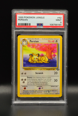 Persian 1999 Pokemon Jungle Unlimited #42 WOTC PSA 9 Newly Graded - Image 1