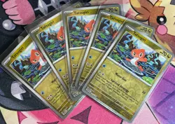 Tatsugiri Reverse Holo - 141/182 - Paradox Rift Pokemon 2023 - Image 3
