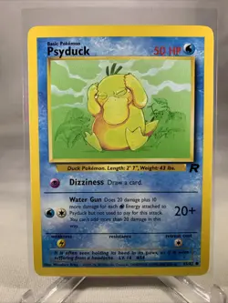 Pokemon TCG Team Rocket #65/82 Psyduck Regular Unlimited - Image 1