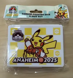 Pokemon World Championships 2025 Anaheim Coin Damage-Counter Dice & Marker set - Image 4