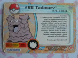 TADMORV #88 - TOPPS TV ANIMATION EDITION 1999 - CARTE POKEMON - BON ETAT - Image 4